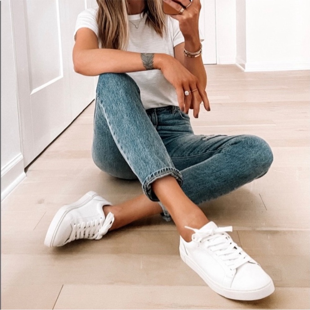 Frye White Women's Sneakers